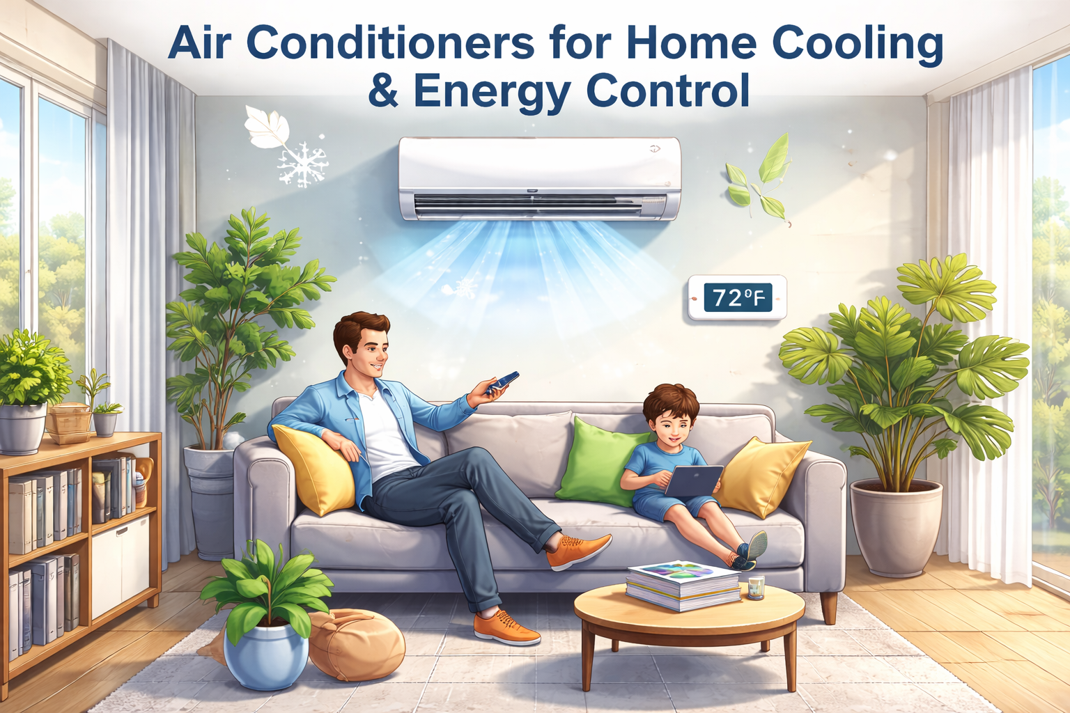 Air Conditioners for Home Cooling Comfort and Energy Control