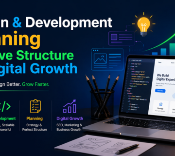 Design & Development Planning Creative Structure and Digital Growth