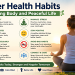 Better Health Habits for Strong Body and Peaceful Life