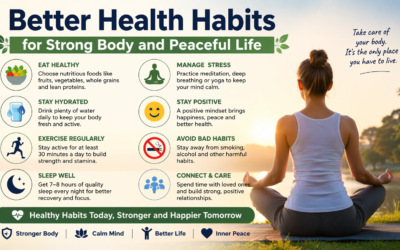 Better Health Habits for Strong Body and Peaceful Life