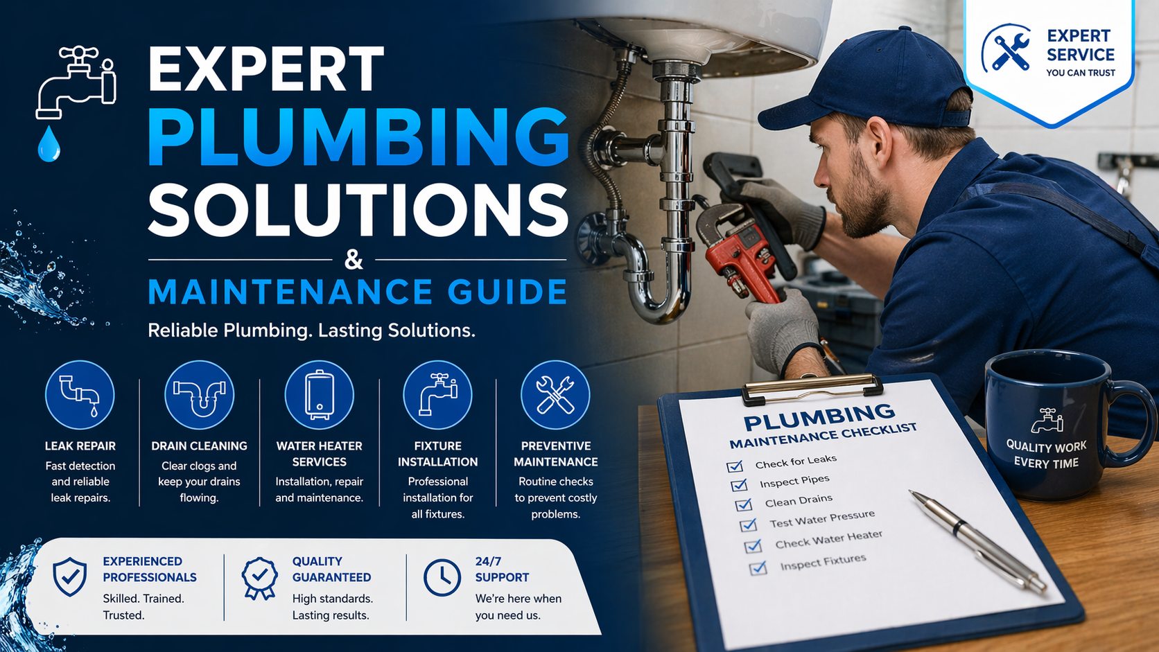 Expert Plumbing Solutions & Maintenance Guide